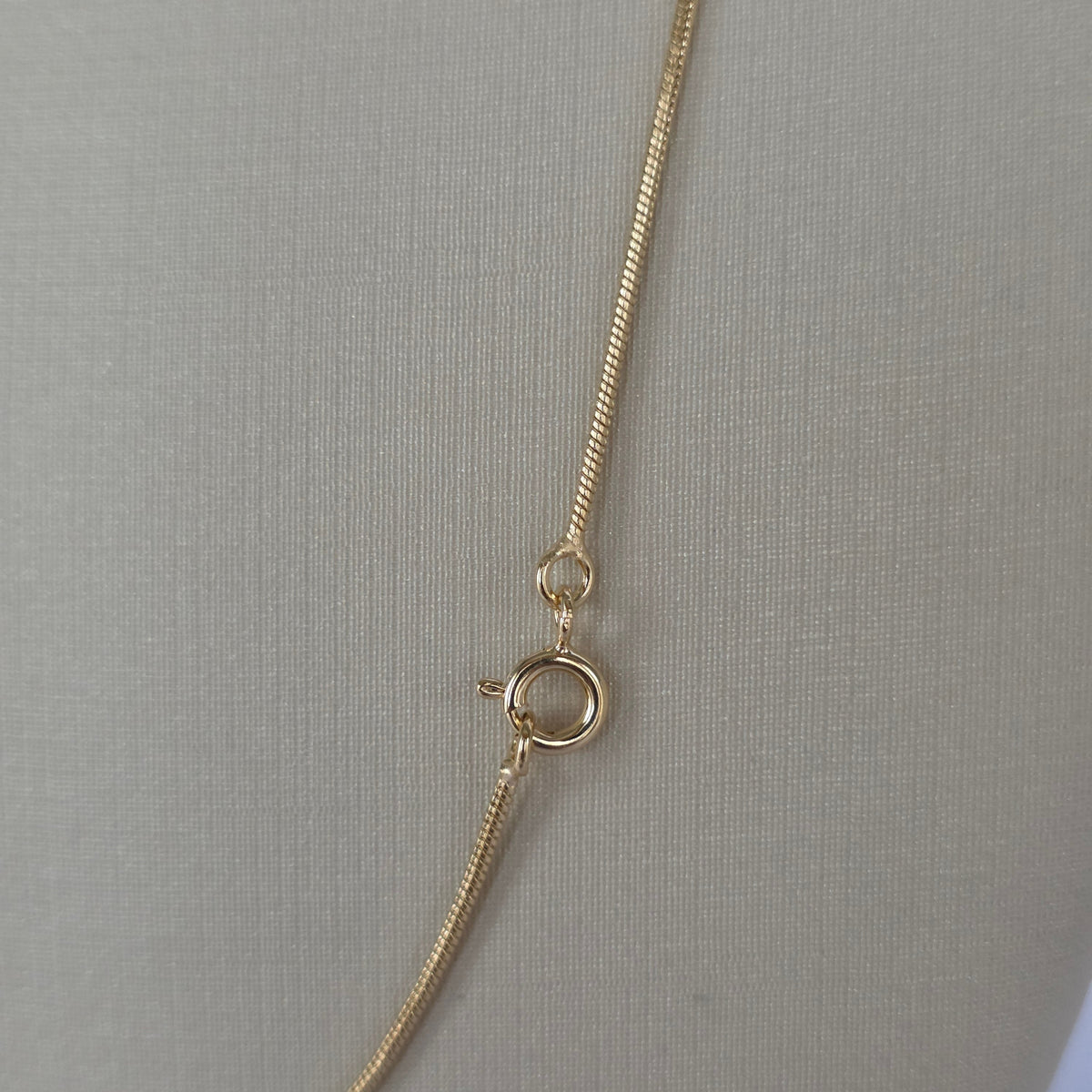 Cadena Snake Fina Baño de Oro 18K — Joyería BomLeón