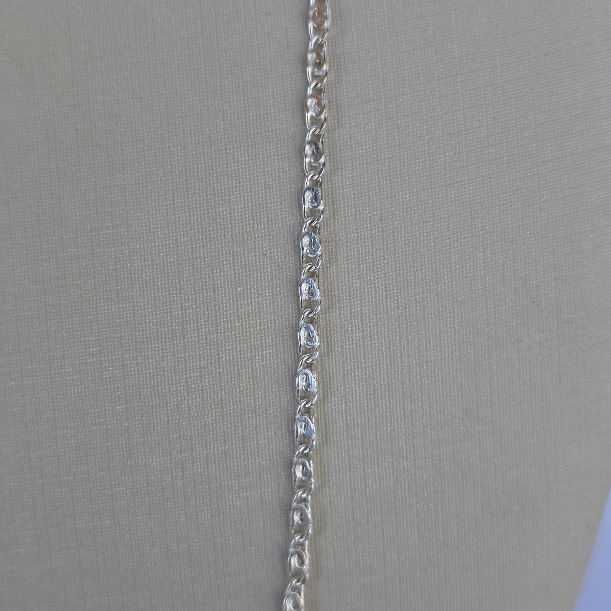 Cadena de Eslabones Ovalados en Plata 925