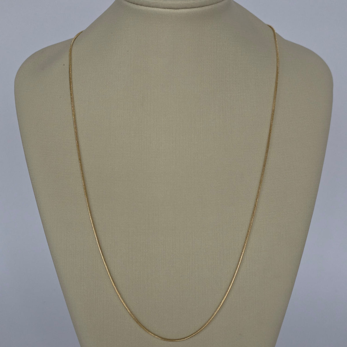 Cadena Snake Fina Baño de Oro 18K — Joyería BomLeón