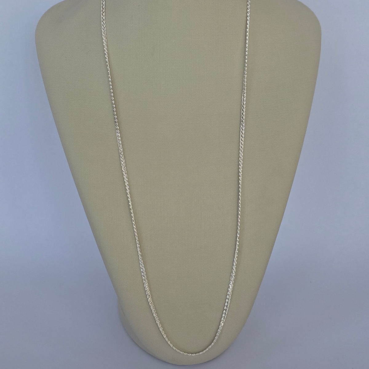 Comprar Cadena de Tejido Entrelazado Fino en Plata 925 - Joyería BomLeón Chile