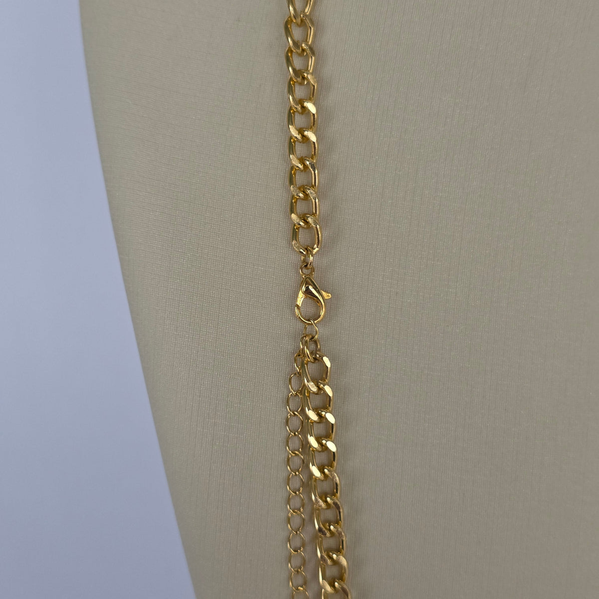 Cadena Eslabón Cubano Baño de Oro 18K — Joyería BomLeón