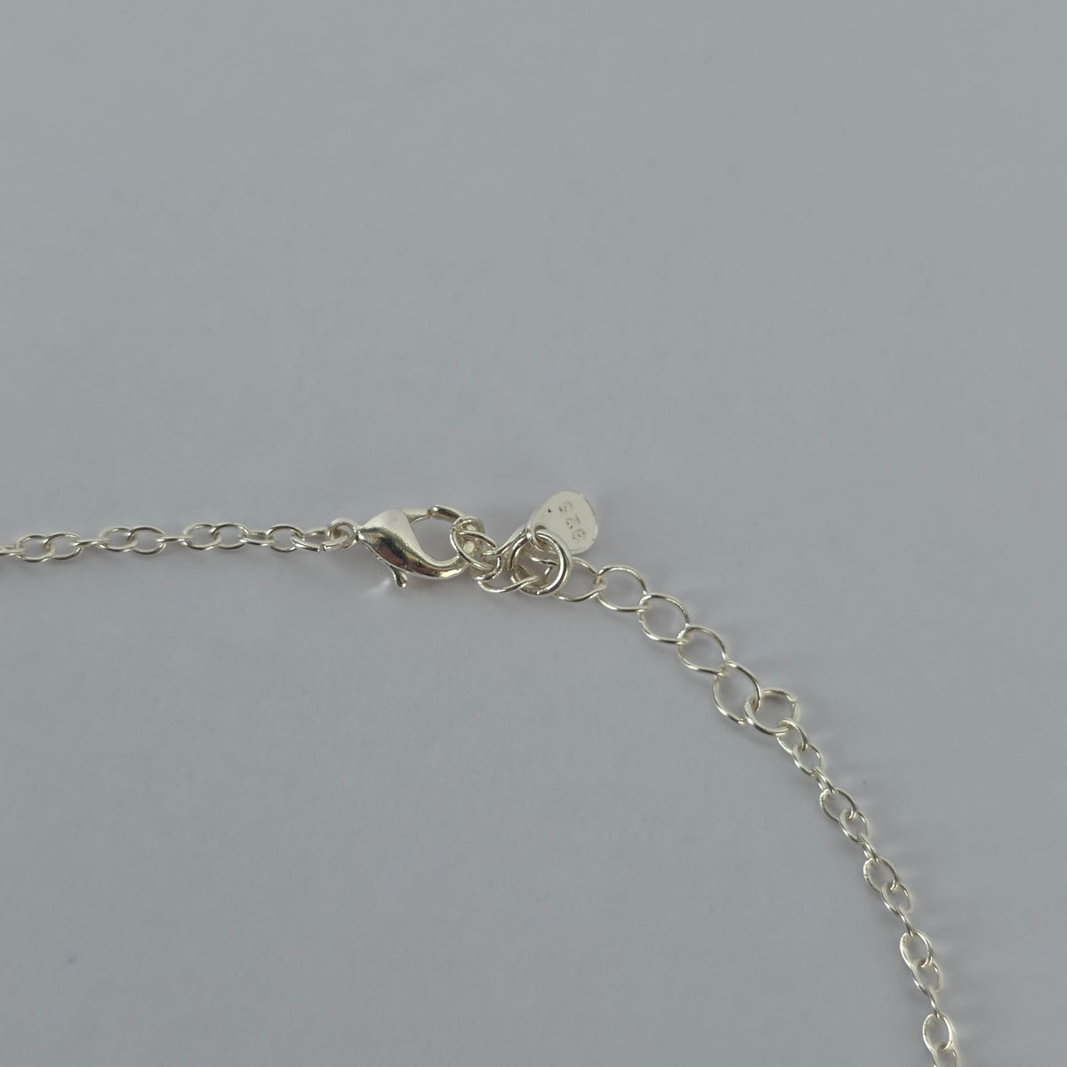 Tobillera Gota de Microcircón Transparente en Plata 925